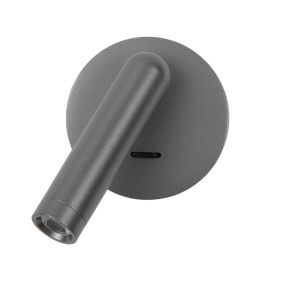 Aplica perete Carda Gri 1 x LED - Img 1