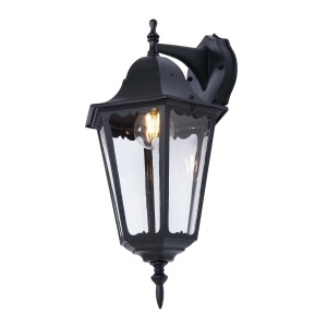 Aplica perete exterior K-5006A DOWN Negru - LOZANA