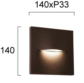 Aplica perete exterior LED 3000K Vita 4298401 - Img 3