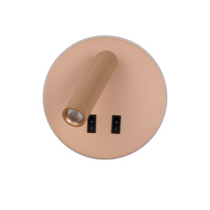 Aplica perete Furla Auriu 2 x LED