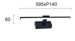 Aplica perete LED 3000K Jasper 4234901 - Img 2
