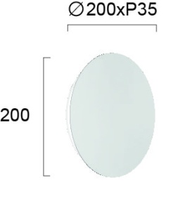 Aplica perete LED 3000K Kyklos 4193700 - Img 3