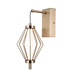 Aplica perete Sevil Auriu 1 x LED - Img 1