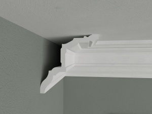 Bagheta de colt / Cornisa de interior BC22 dimensiuni 125x125x2000mm - Img 2