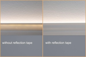 Banda reflectorizanta pentru profile decorative - 5cmx50m - Img 3