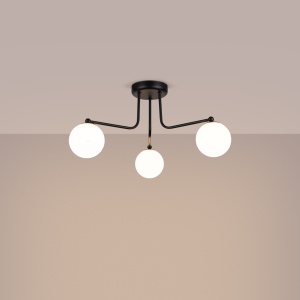 Candelabru ASTRAL 3 Negru - Img 3