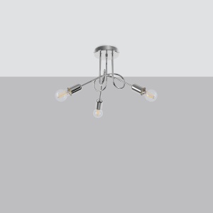 Candelabru LOOP 3 Chrome - Img 2