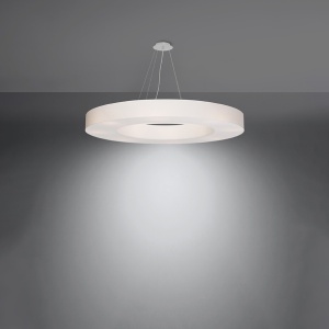 Candelabru SATURNO SLIM 90 Alb - Img 3