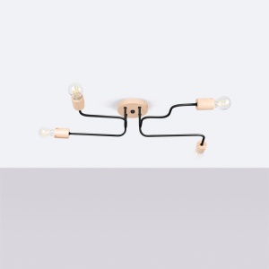Candelabru TIMBO 4 Negru - Img 2