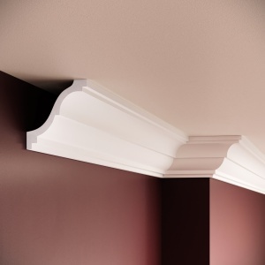 Cornisa decorativa din poliuretan P876 - 8x8.5x200 cm