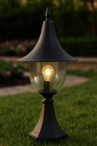 Lampa de gradina K-8133 Negru - BOSTON - Img 2