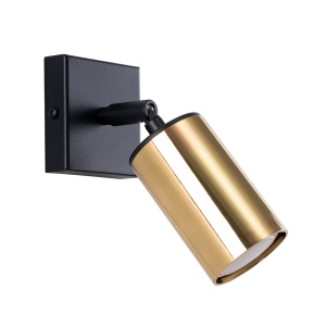 Lampă de perete WINX Negru Auriu