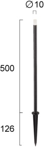 Lampa exterior LED 3000K Bar 4293200 - Img 4