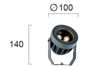 Lampa exterior LED 3000K Ermis 4205000 - Img 3