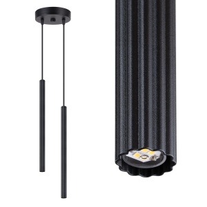 Lampă suspendată ARCHE 2P negru