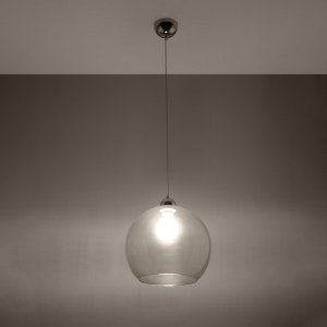Lampă suspendată BALL transparent - Img 3