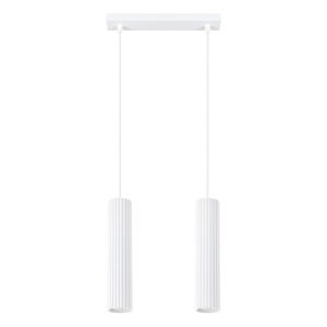 Lampă suspendată KARBON 2 Alb