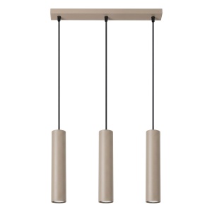 Lampă suspendată LAGOS 3L taupe