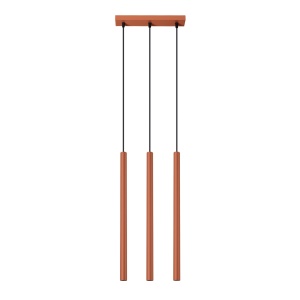 Lampă suspendată PASTELO 3 Rosu Ocru