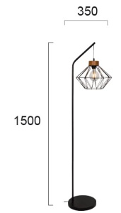Lampadar E27 Vega 4254200 - Img 3