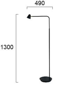 Lampadar LED 3000K Enzo 4281000 - Img 3