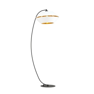 Lampadar PIANO LP Alb/Auriu - Img 1