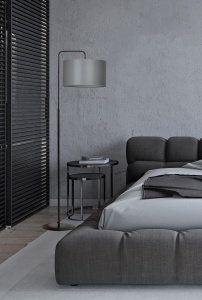 Lampadar TRAPO LP1 Negru Gri - Img 2