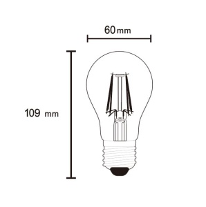 LED E27 7.2W 4000K 1521lm E27 BULBS R09277 - Img 2