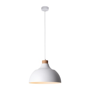 Lustra Alb Bej 1xE27 CAP 2070TK - Img 4