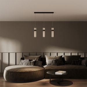 Lustra Ambiente 3 Argintiu LED CCT - Img 2