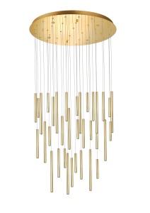 Lustra ILIOS 36 PENDANT 3-STEP Dimabil Auriu