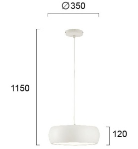 Lustra LED 3000K Sali 4227600 - Img 3