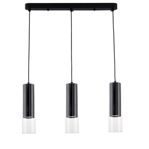 Lustra Manacor Negru 3xGU10