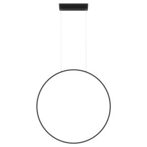 Lustra Mirror Negru LED 3000K - Img 1