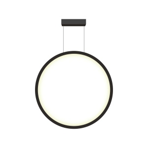 Lustra Mirror Negru LED 3000K - Img 2