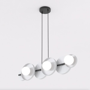 Lustra MODEL 6 Negru Gri - Img 2
