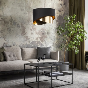 Lustra Negru 1xE27 GRANT 4823TK - Img 2