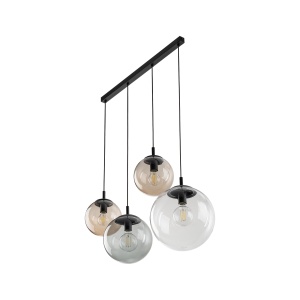 Lustra Negru 4xE27 ESME 4795TK - Img 2