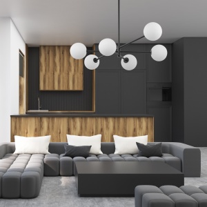 Lustra Negru 6xG9 SARIUS 4732TK - Img 2