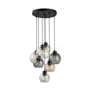 Lustra Negru 7xE27 CUBUS 10246TK - Img 1