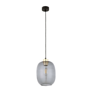 Lustra Negru Auriu 1xE27 DELTA 4839TK