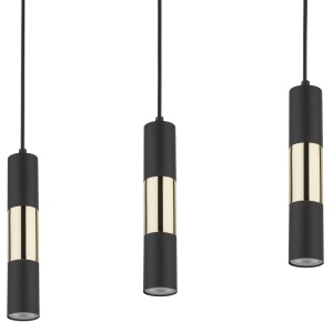 Lustra Negru Auriu 3xGU10 VIVIEN 4757TK - Img 4
