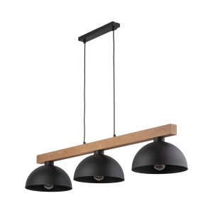 Lustra Negru Bej 3xE27 OSLO 4710TK
