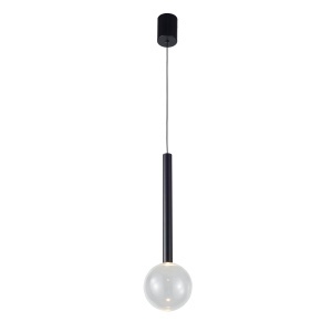 Lustra Negru LED 1 bec Alinos