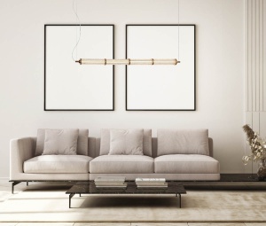 Lustra Sanpo Negru, Transparent 1xLED - Img 2