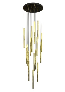 Lustra SELTER 17 PREMIUM Auriu - Img 1