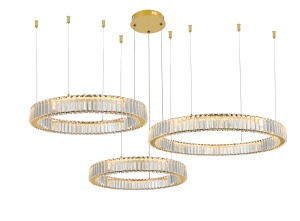 Lustra SPARK PENDANT 40+60+80 Dimabil Auriu