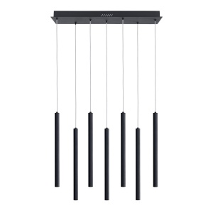 Lustra Valdes Negru 7 x LED