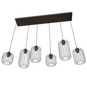 Lustra VANDER 6 Negru - Img 2