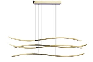 Lustra WAVES Auriu